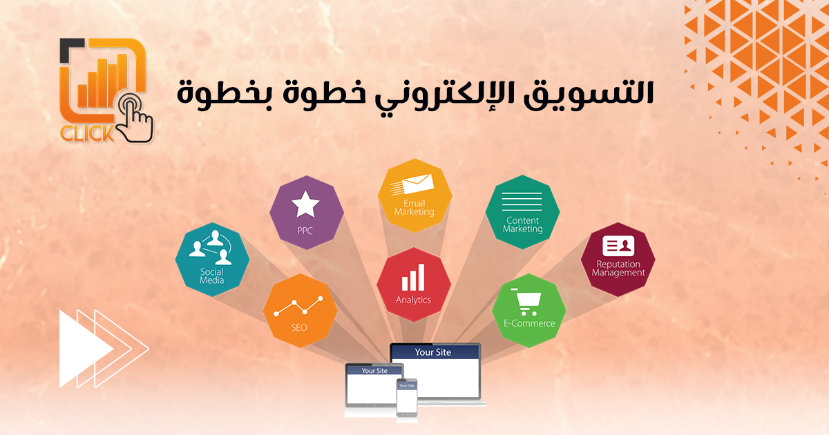 التسويق الإلكتروني خطوة بخطوة