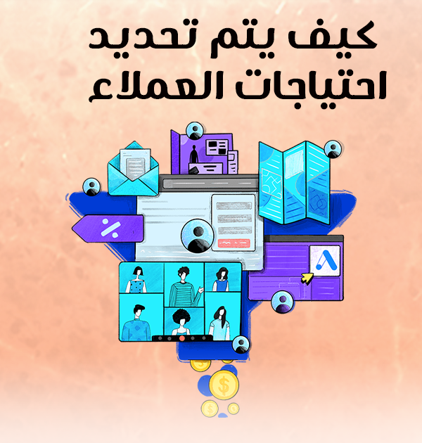 كيف يتم تحديد احتياجات العملاء؟
