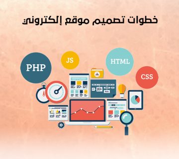 خطوات تصميم موقع إلكتروني
